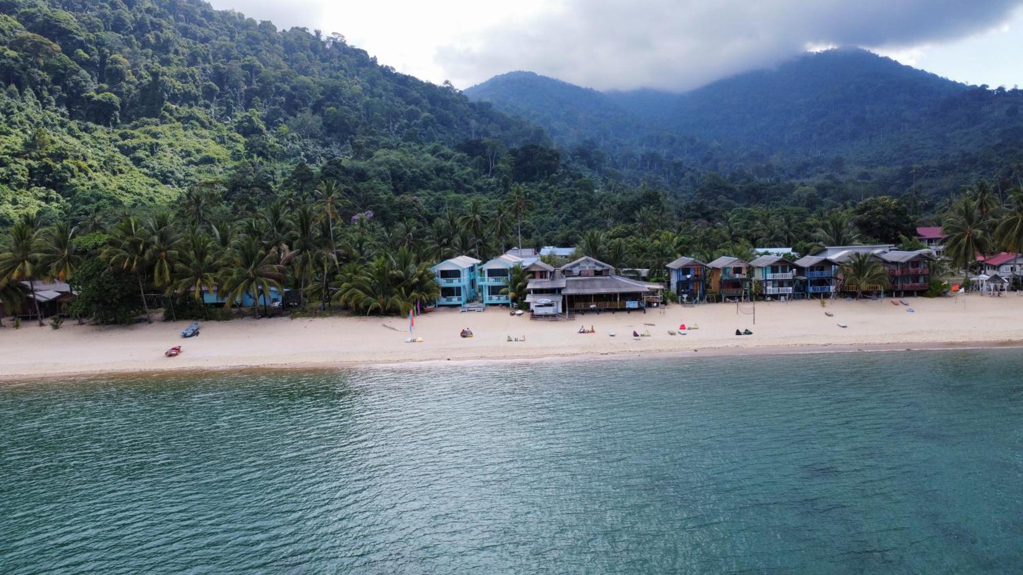Pondok Beach Shack Kampong Juara Extérieur photo